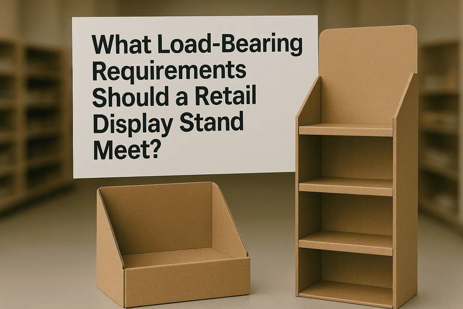 How do I Choose Between PDQ Display and Floor-Standing Display Units?